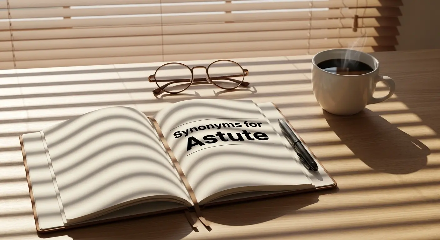 Synonyms for Astute
