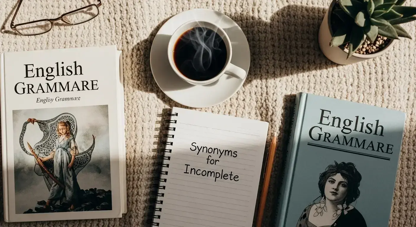 Synonyms for Incomplete