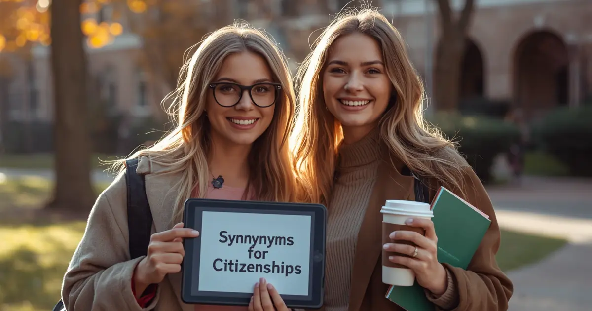 Synonyms for Citizenship