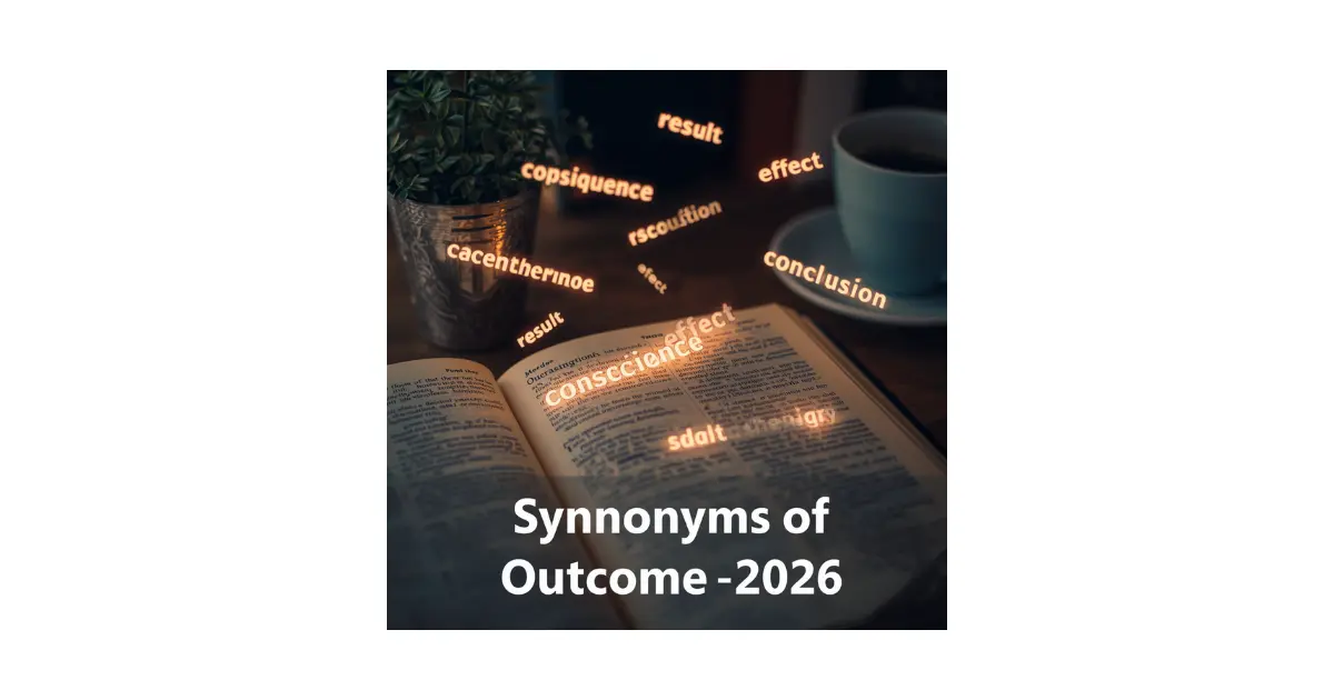 Synonyms of Outcome