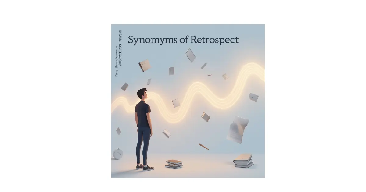 Synonyms of Retrospect
