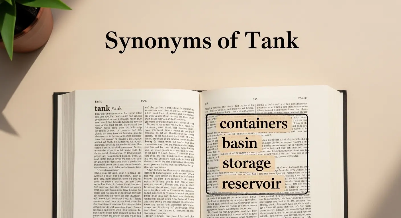 Synonyms of Tank