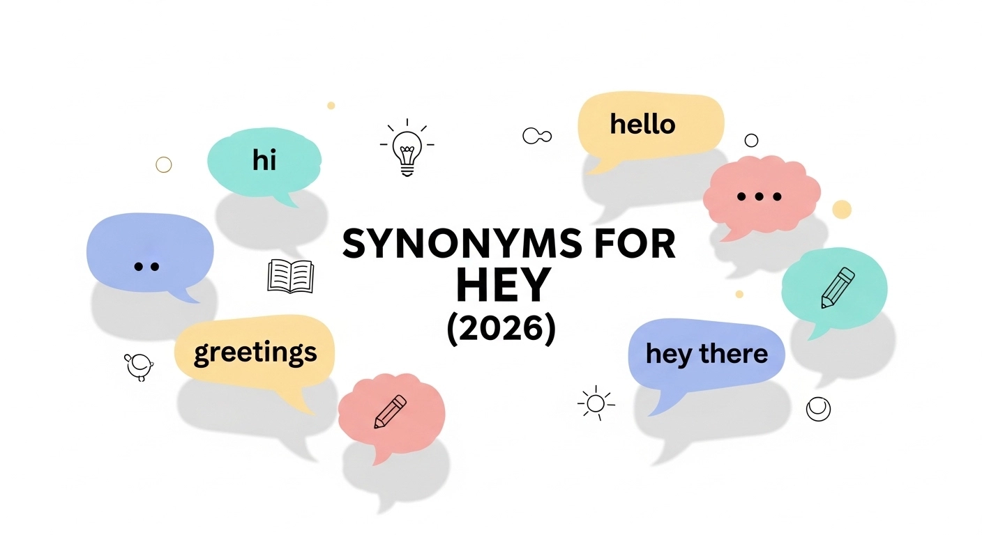 Synonyms for Hey