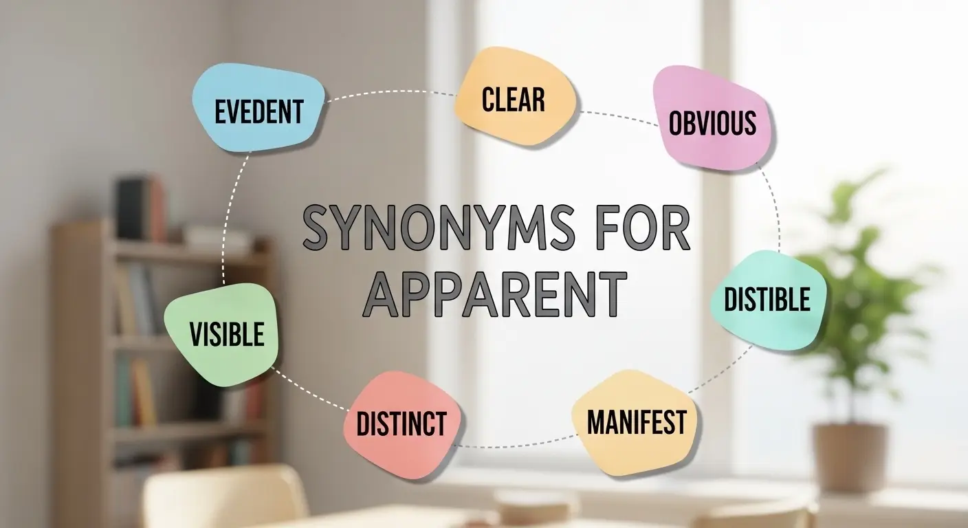 Synonyms for Apparent