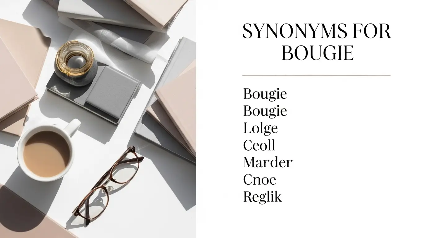 Synonyms for Bougie