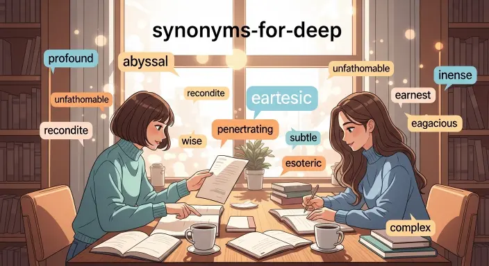 SYNONYMS FOR DEEP