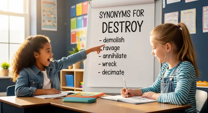 Synonyms for Destroy