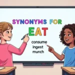Synonyms for Eat