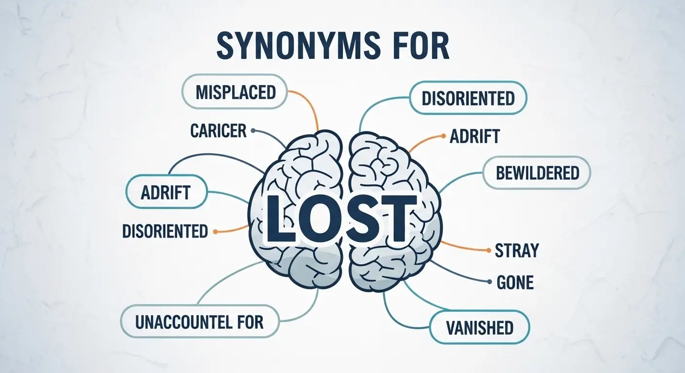 Synonyms for Lost