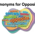 Synonyms for Opposite