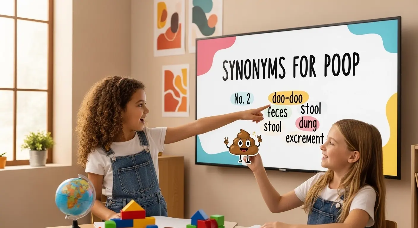 Synonyms for Poop