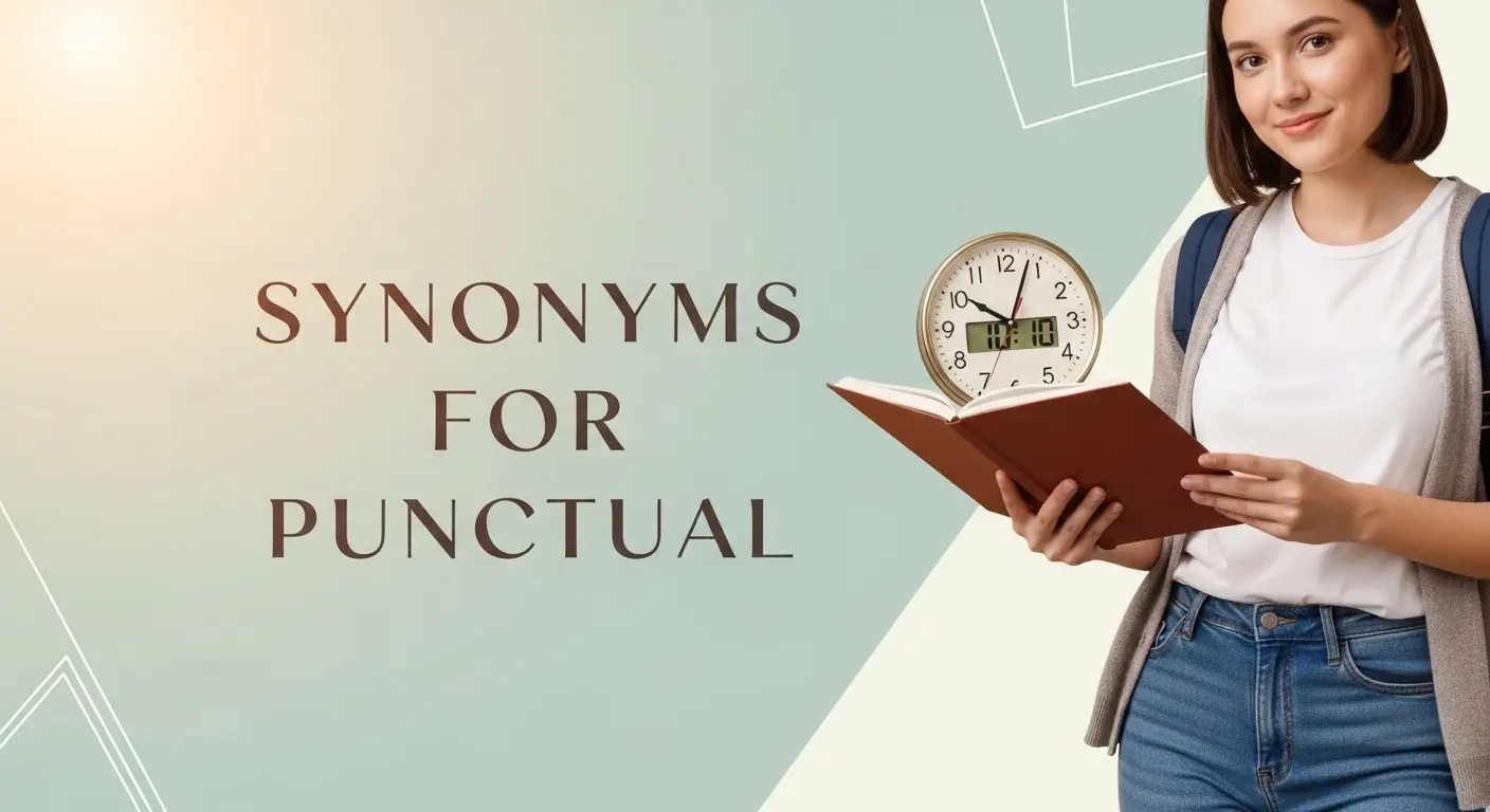 Synonyms for Punctual