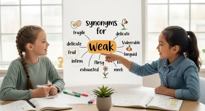 Synonyms for Weak