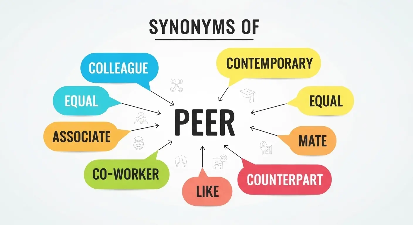 Synonyms of Peer