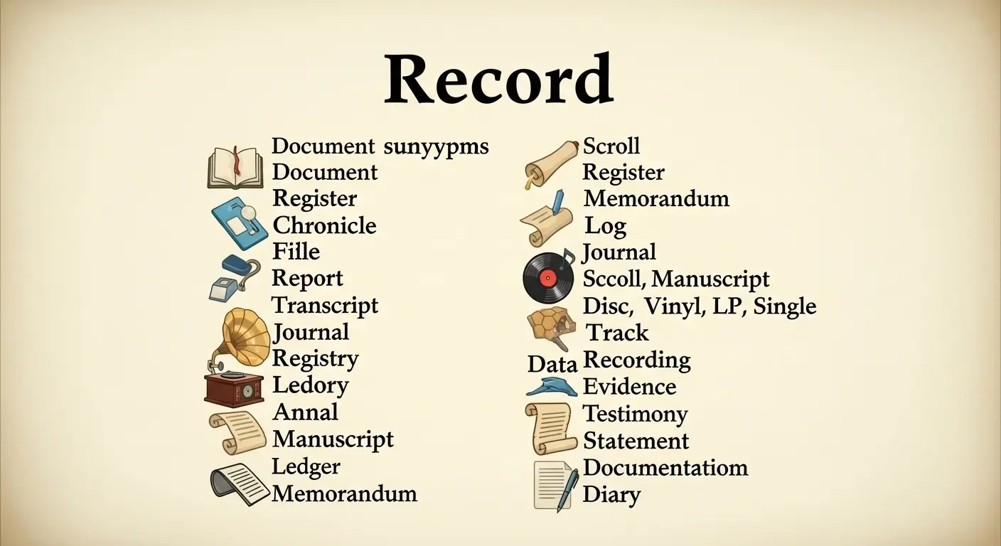 Synonyms of Record