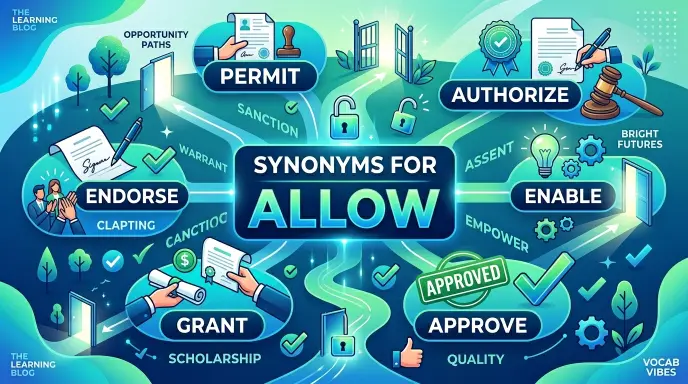 Synonyms for Allow