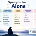 Synonyms for Alone