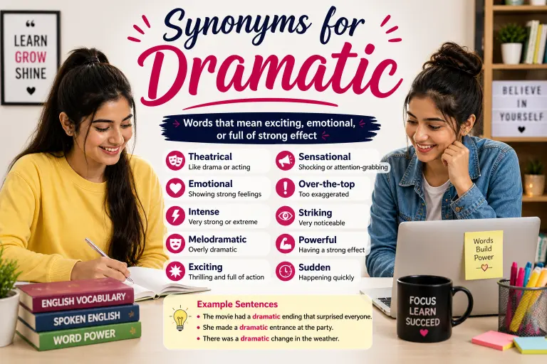 Synonyms for Dramatic