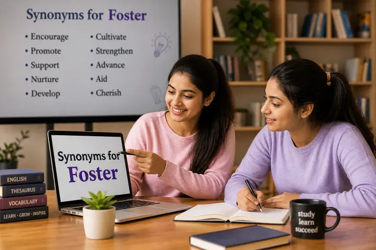 synonyms for foster