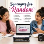 Synonyms for Random