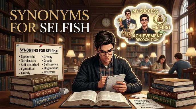 Synonyms for Selfish
