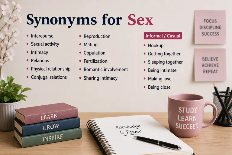 synonyms for sex