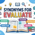 Synonyms for Evaluate