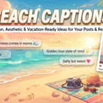 Beach Captions