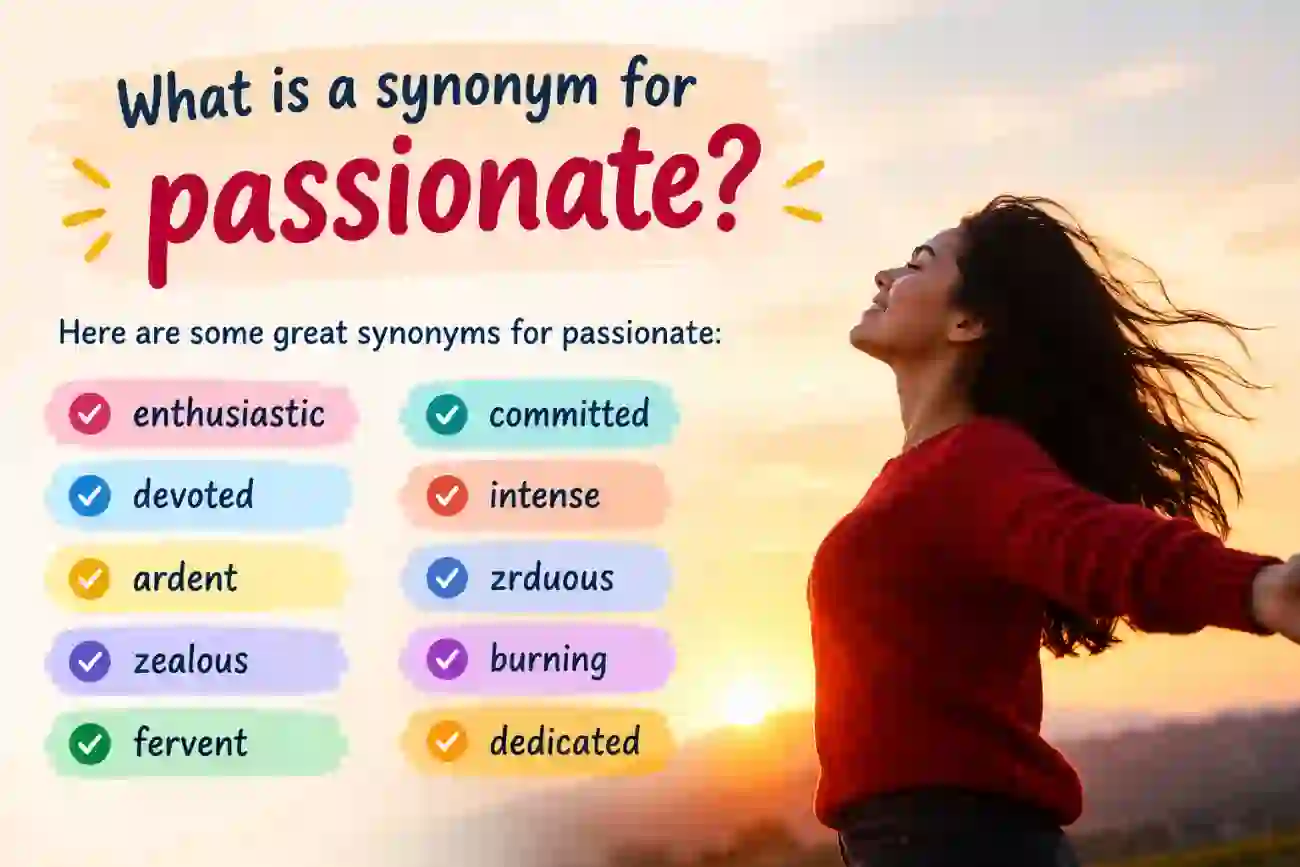 what is a synonym for passionate