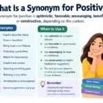 what is a synonym for positive