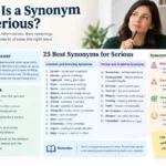 what is a synonym for serious