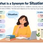 what is a synonym for situation